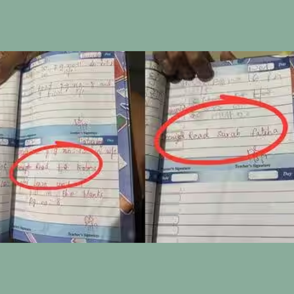 The 'Kalma' school in Hyderabad is currently embroiled