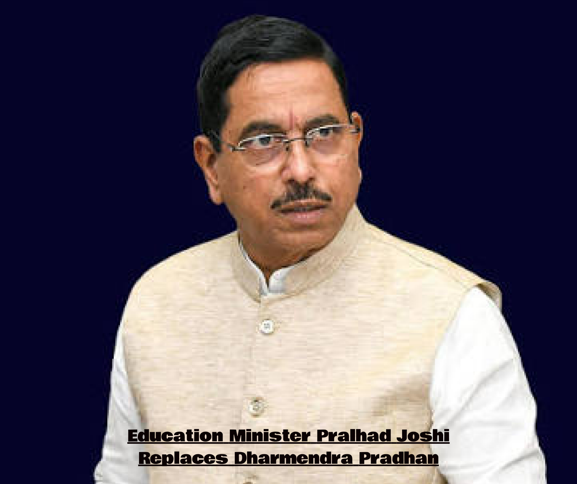 Education Minister Pralhad Joshi Replaces Dharmendra Pradhan 