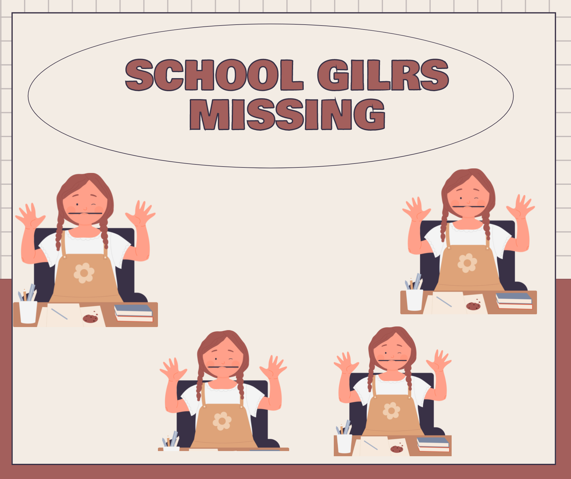 Four Isnapur schoolgirls disappear mysteriously 